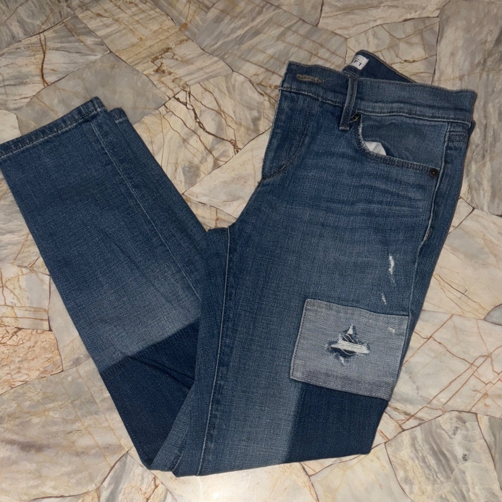 Ann Taylor Women's Blue Straight Jeans